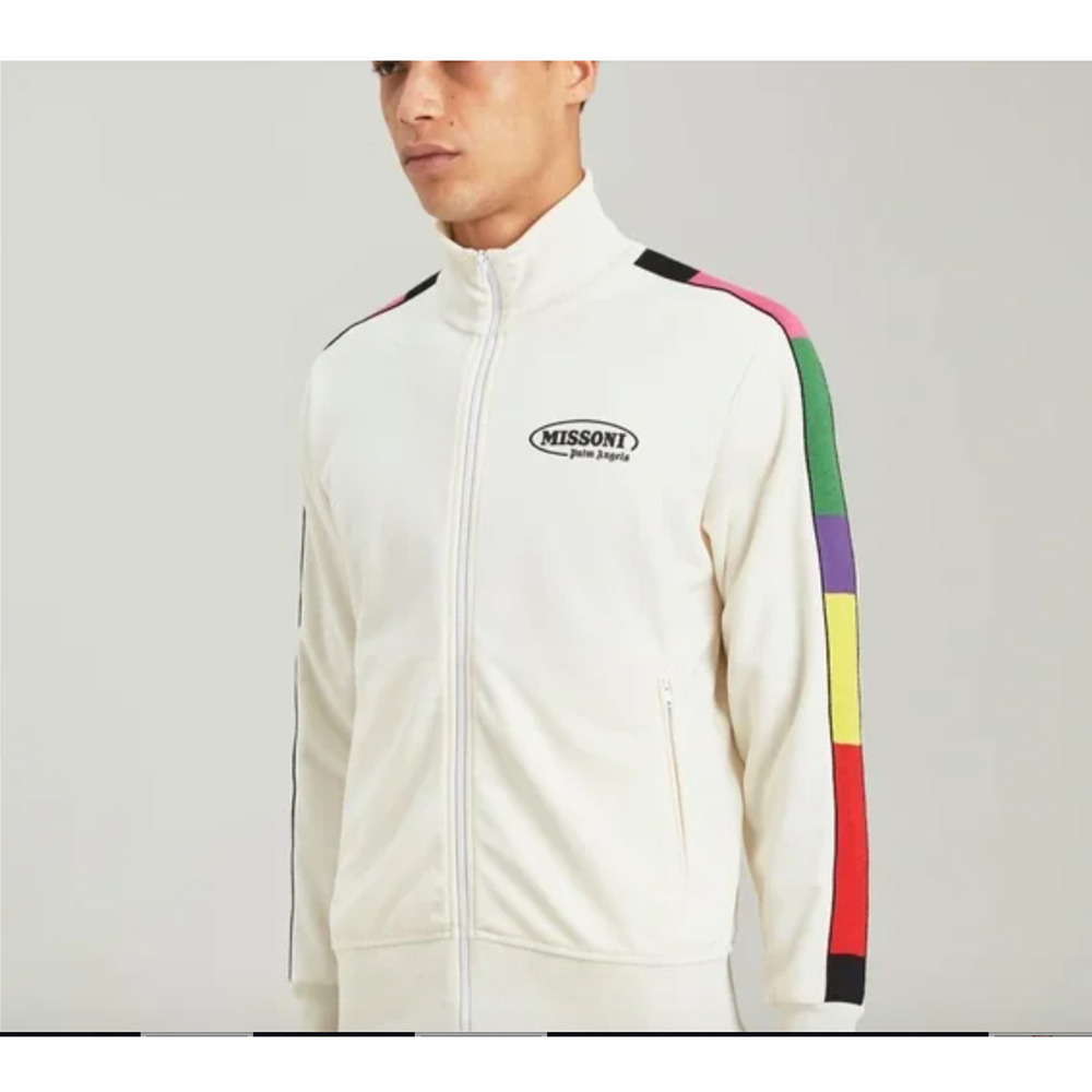 Palm Angels MISSONI TRACK JACKET NWOT/NEW Palm Angels SZ LARGE (JA300